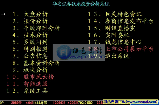 钱龙旗舰2011 证券分析软件 _ 免费下载 _西南证券钱龙软件