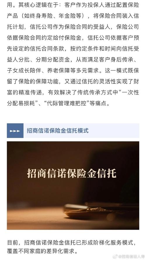 招商信诺年度产品传播案例_保险金信托服务案例_11年招商信诺保险查询
