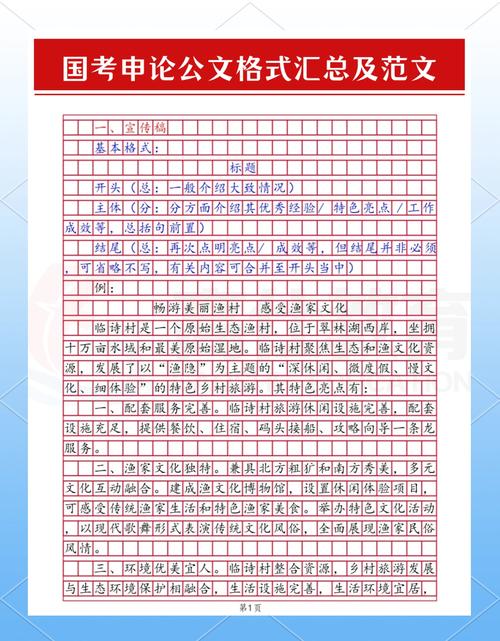 贯彻执行题格式_申论公文写作技巧_备询要点格式