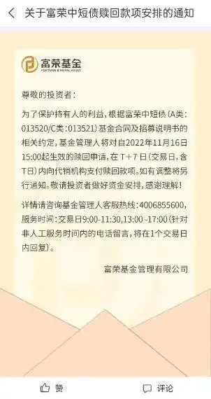 网红债基踩雷原因分析_富荣中短债基金单日下跌12%_短期债券基金