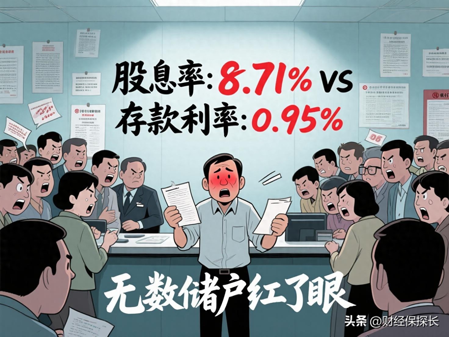 高达8%股息的银行股，能替代跌破1%的银行存款吗？