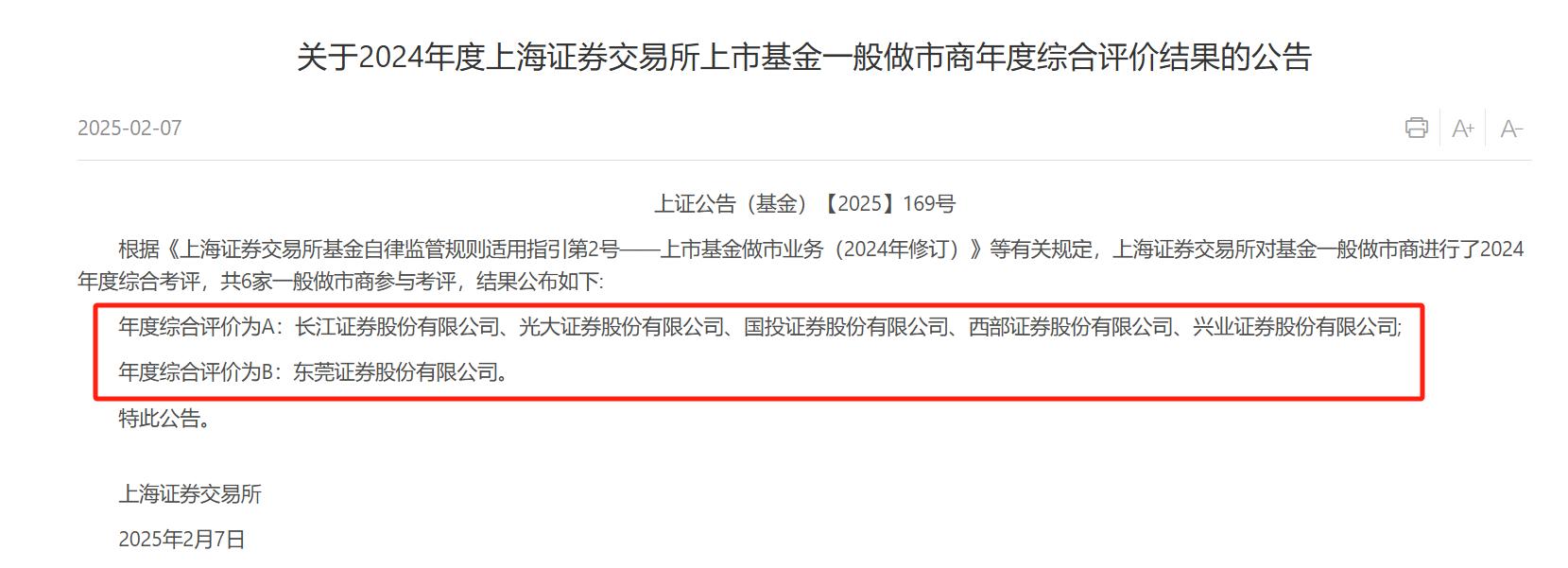 上交所基金主做市商年度综合评价结果_做市商必须是主板券商_上交所上市基金一般做市商年度综合评价变化